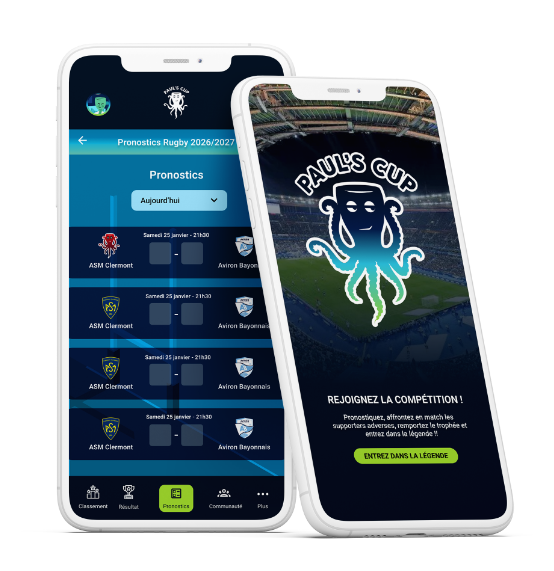 Application Mobile Paul's Cup